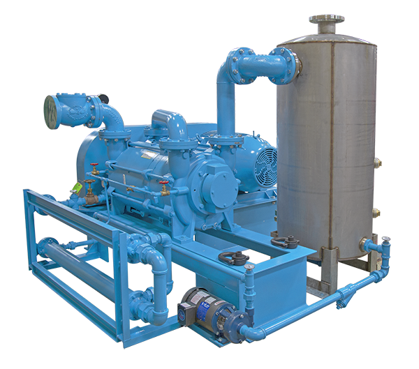 Liquid Ring Vacuum Pumps and Systems, Engineered Solutions by MD-Kinney. MD-Kinney offers liquid ring vacuum pumps and systems that are suitable for most industrial applications. Our liquid ring pumps are designed for durability and energy-savings. 