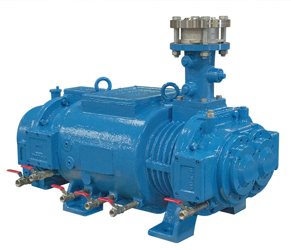 Dry Screw Vacuum Pumps, KDP Series, by MD-Kinney. Dry Screw Pumps in the KDP Series are a screw-type dry vacuum pump offering an environmentally-friendly and efficient operation. These dry screw systems can be more efficient than liquid ring pumps and are ideal for chemical and pharmaceutical processing, vapor recovery, and crystillization applications.